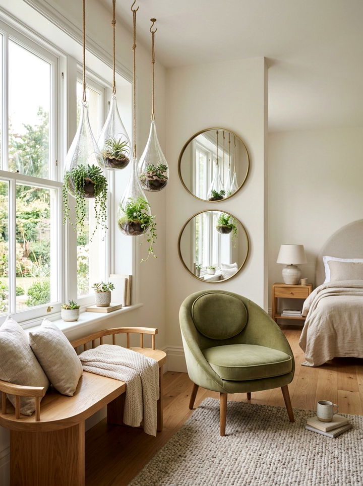 Teardrop Hanging Terrarium - 30 bedroom terrariums