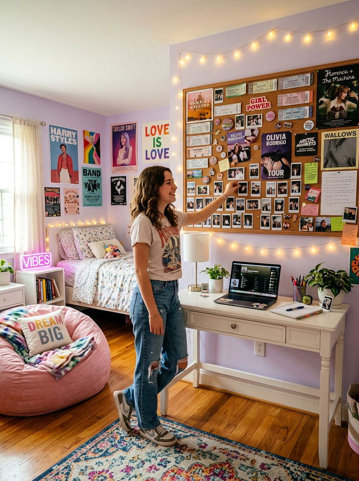 Teen Bedroom Cork Board - 30 bedroom cork boards