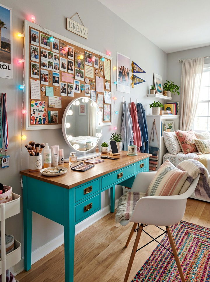 Teen Girl Vanity - 30 bedroom vanity ideas