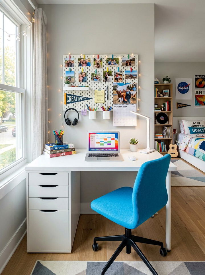 Teen Study Area - 30 bedroom desk ideas