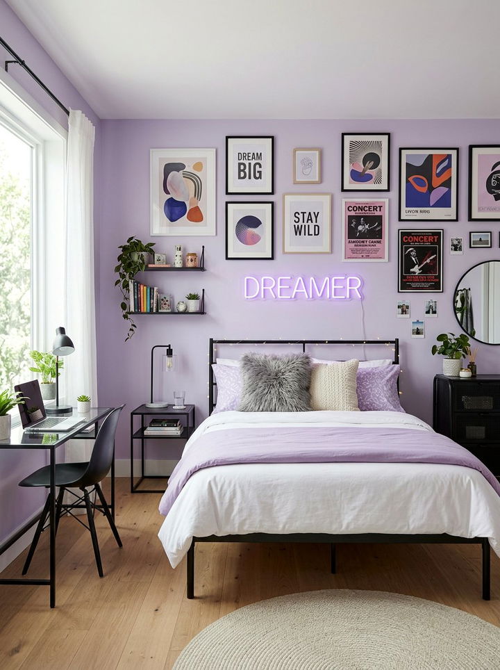 Teen lavender bedroom - 30 lavender bedroom ideas
