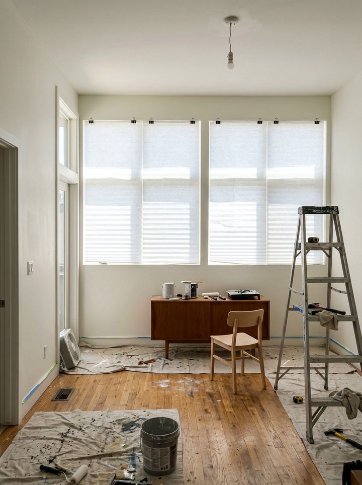 Temporary Paper Blackout Shades - 30 bedroom blackout solutions