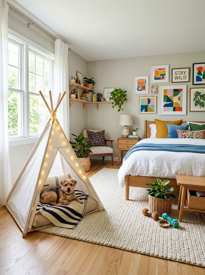 Tent Dog Bed - 30 dog bed bedroom ideas