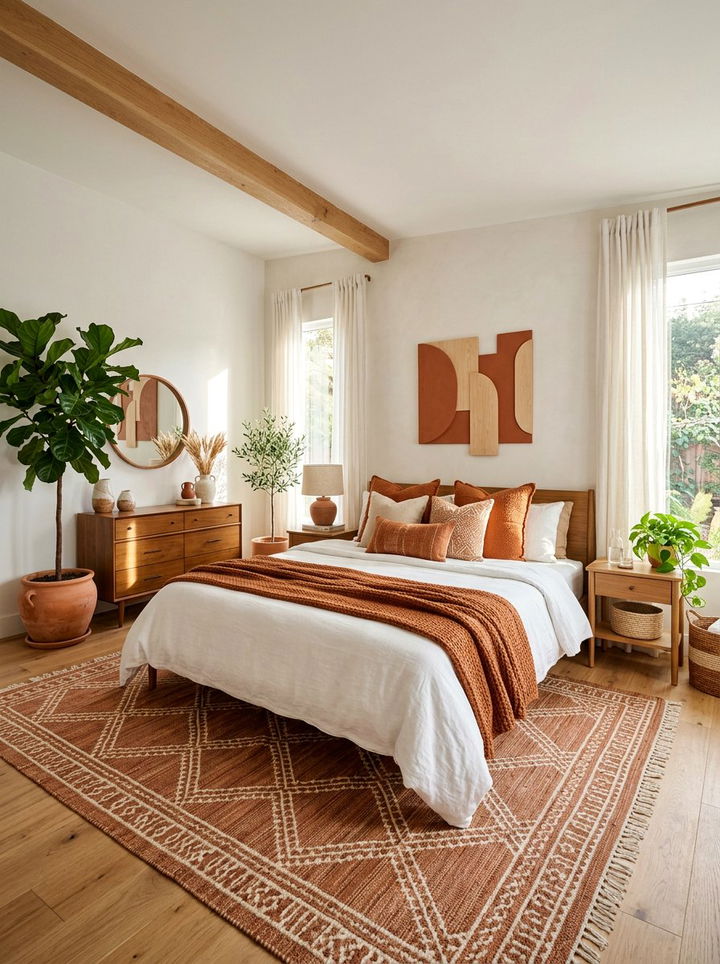 Terracotta Bedroom Decor - 30 bedroom soft settings