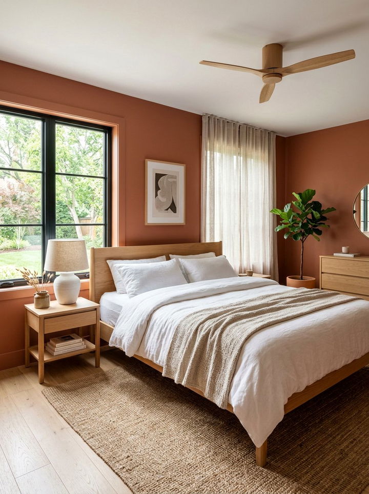 Terracotta Color Palette Bedroom - 30 Southwestern bedroom ideas