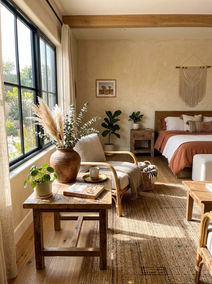 Terracotta Rustic Vase - 30 bedroom vase ideas