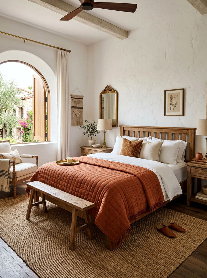 Terracotta Weighted Blanket - 30 bedroom weighted blankets