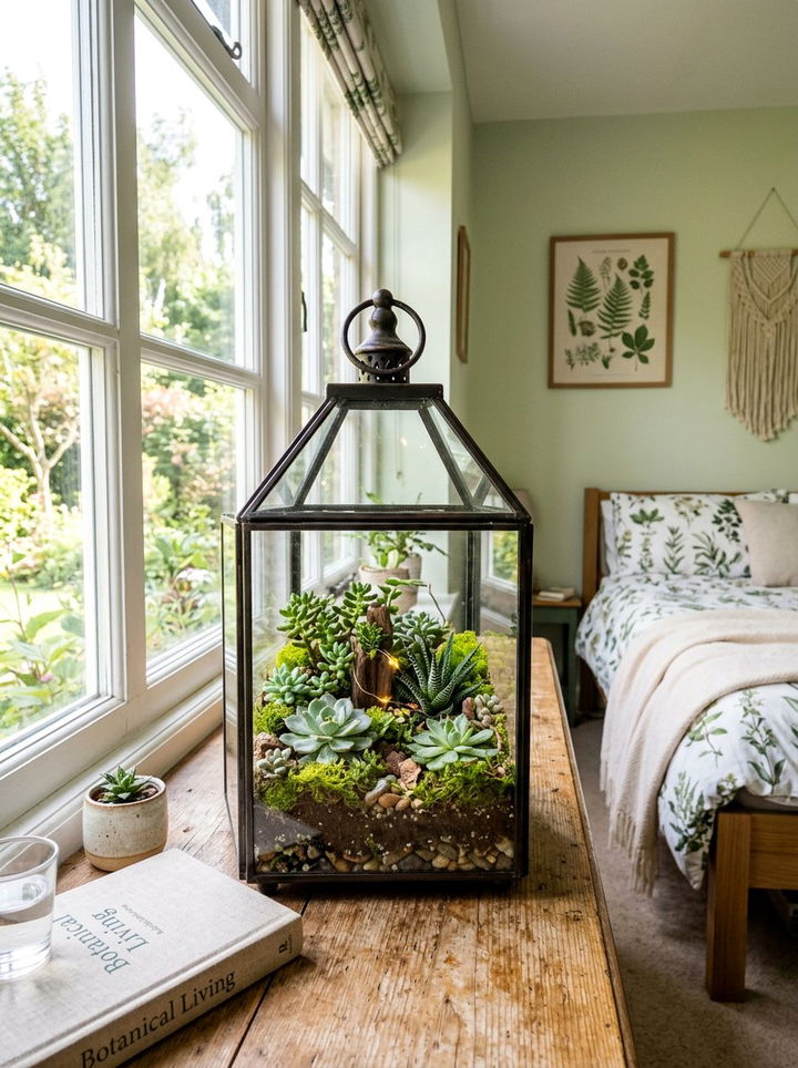 Terrarium Bedroom Lantern - 30 bedroom candle lanterns