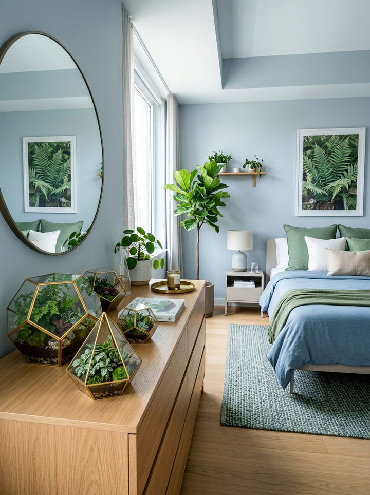 Terrarium Decor Bedroom - 30 garden themed bedroom ideas