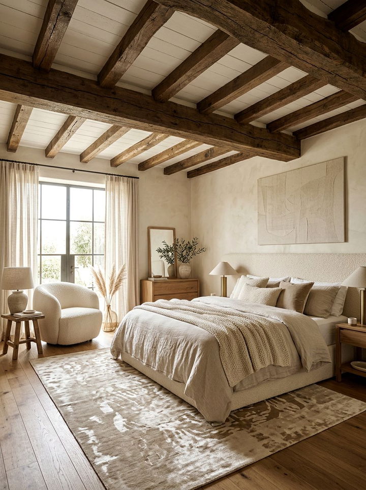 Texture Focus Bedroom - 30 show home bedroom ideas