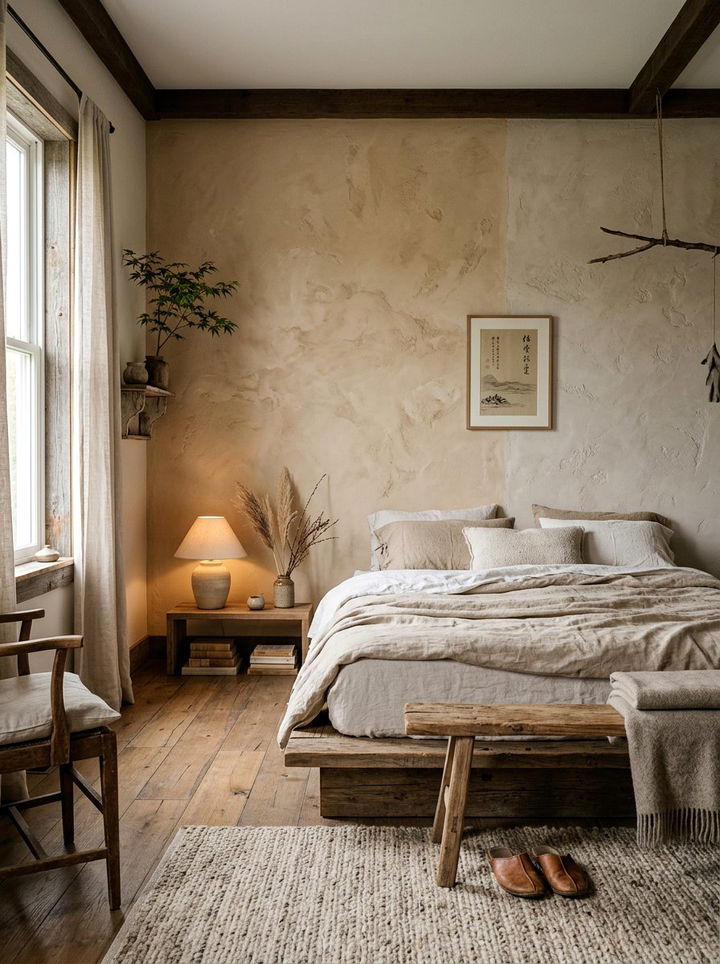 Textured Plaster Two Tone - 30 bedroom two tone walls