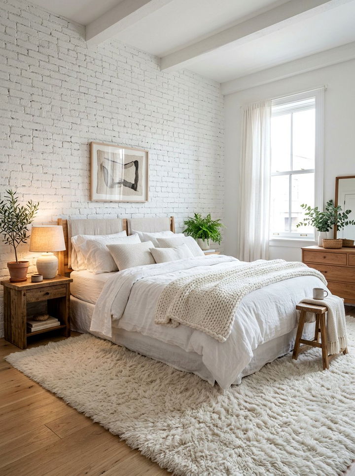Textured White Bedroom - 30 contemporary white bedroom ideas