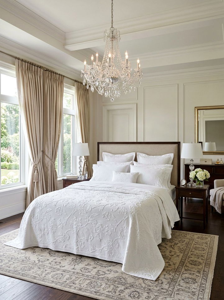 Textured matelasse cotton blanket - 30 bedroom cotton blankets