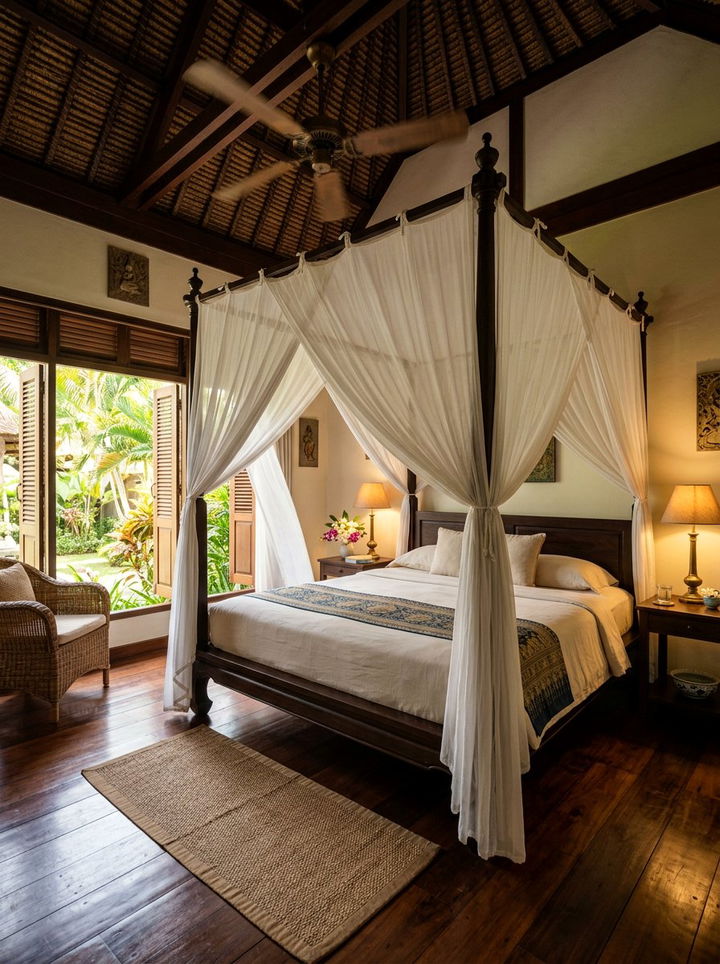 Thai Canopy Bedroom - 30 Thai bedroom ideas