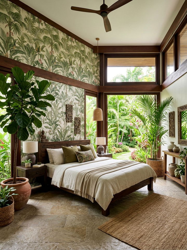 Thai Garden Bedroom - 30 Thai bedroom ideas