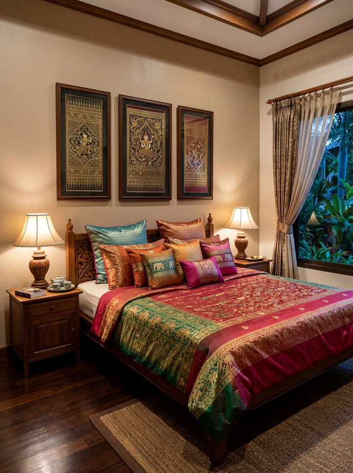 Thai Silk Bedroom - 30 Thai bedroom ideas