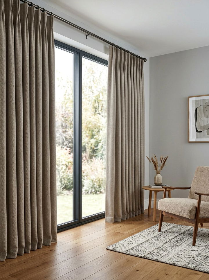 Thermal Insulated Curtains - 30 bedroom curtain ideas