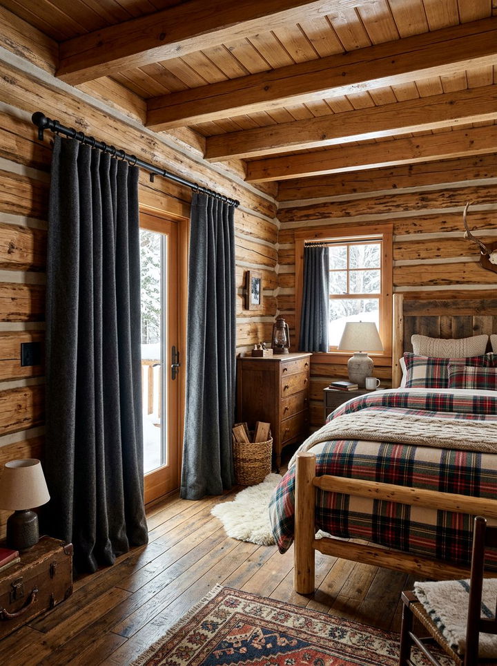 Thermal door curtains - 30 bedroom door curtains