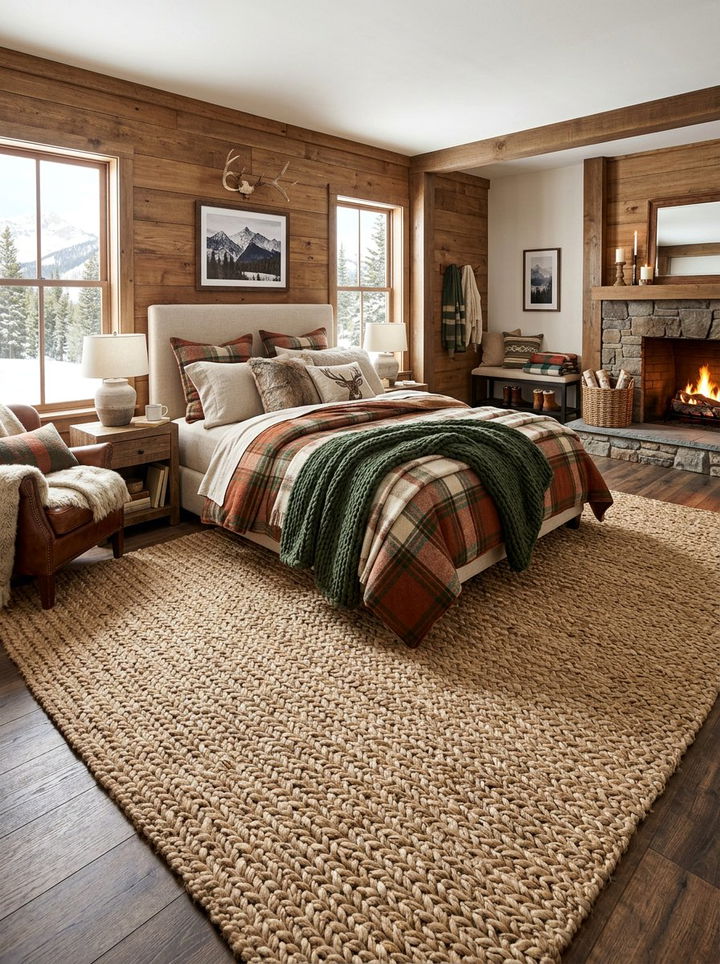 Thick Jute Rug - 30 bedroom jute rugs