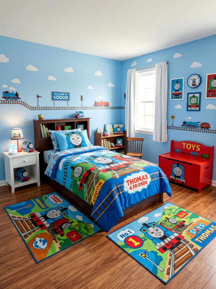 Thomas The Tank Engine Room - 30 train bedroom ideas