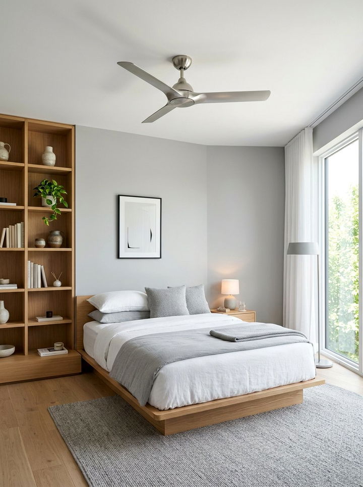 Three Blade Fan - 30 bedroom fans