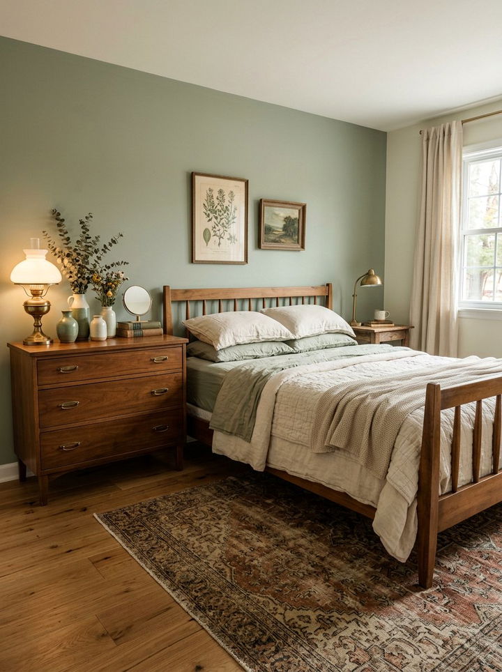 Thrifted Style Bedroom - 30 affordable bedroom ideas