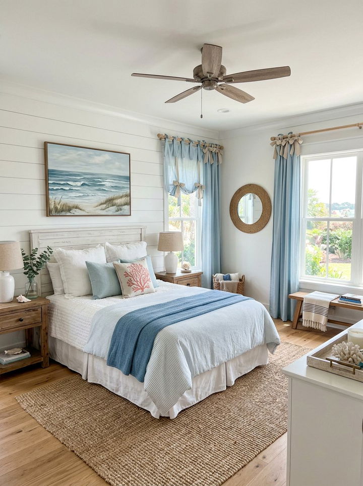 Tie Top Curtains - 30 bedroom drapes