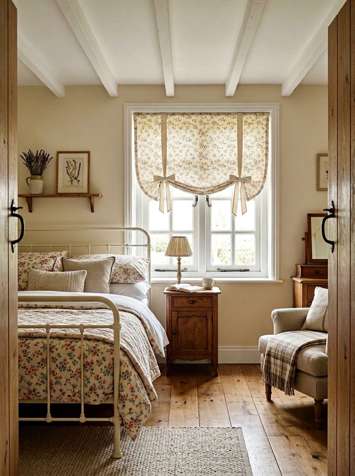 Tie Up Shades - 30 bedroom window treatment ideas