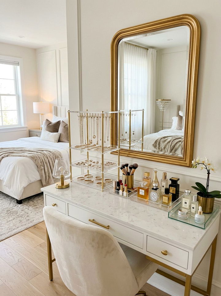 Tiered Jewelry Organizer - 30 bedroom stackable furniture ideas