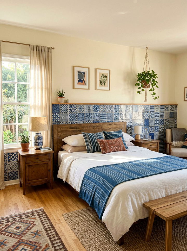 Tile Bedroom Half Wall - 30 bedroom half wall ideas