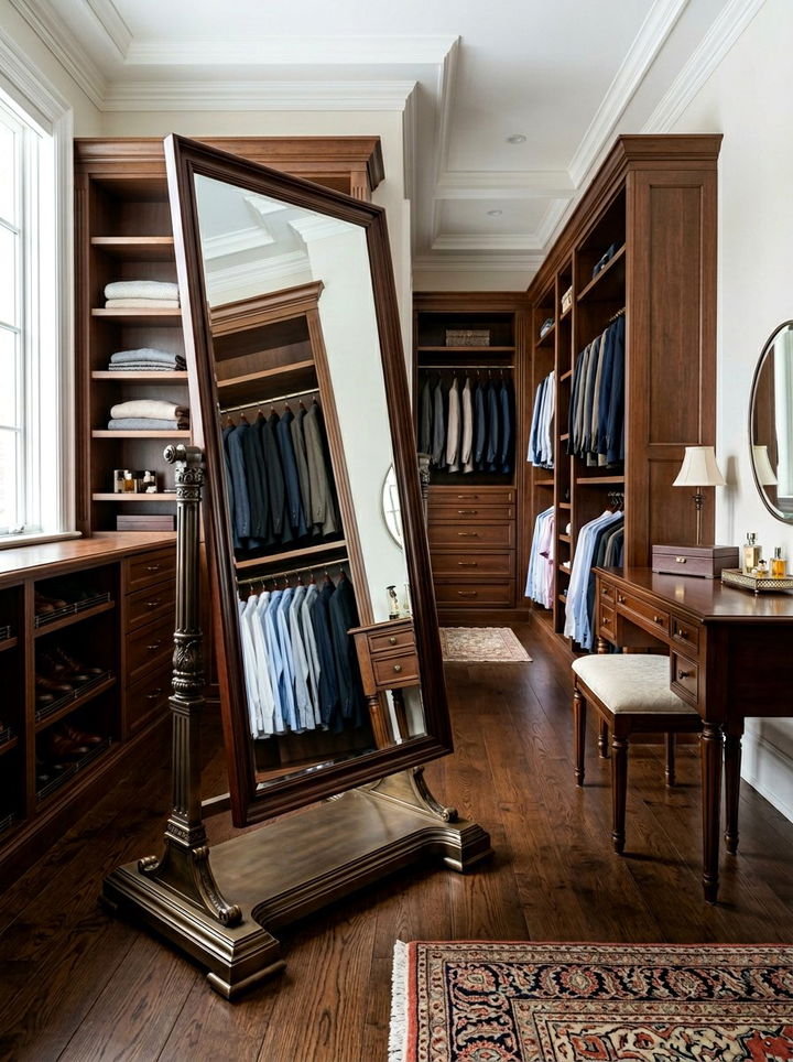 Tilted Floor Standing Mirror - 30 bedroom floor mirrors