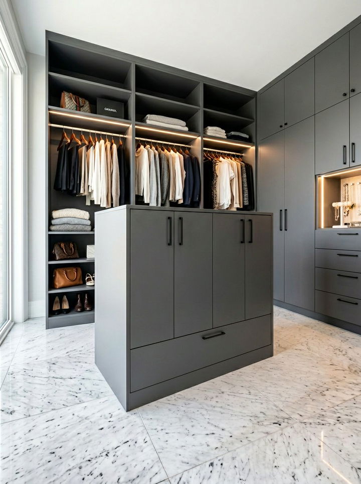 Toe Kick Drawer - 30 bedroom secret storage ideas