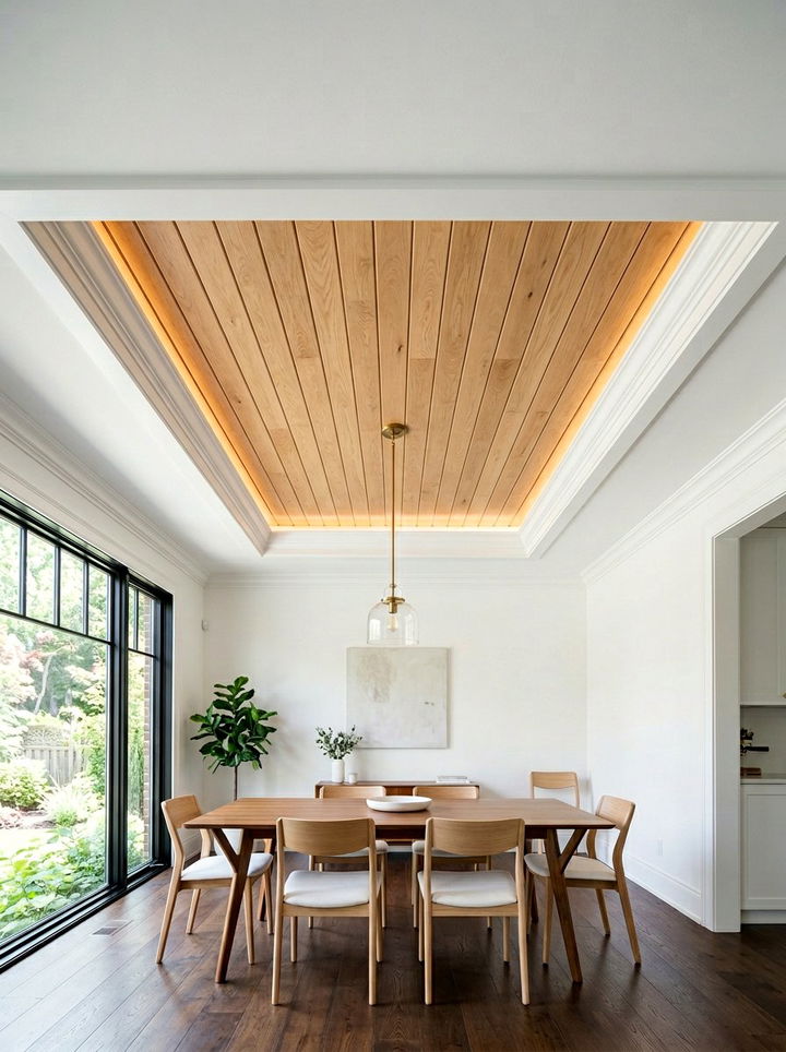 Tongue and groove tray ceiling - 30 bedroom tray ceiling ideas