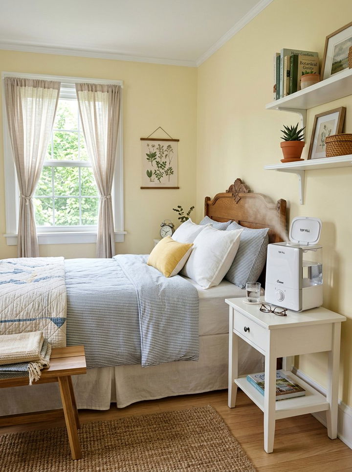 Top Fill Water Tank Humidifier - 30 bedroom humidifiers