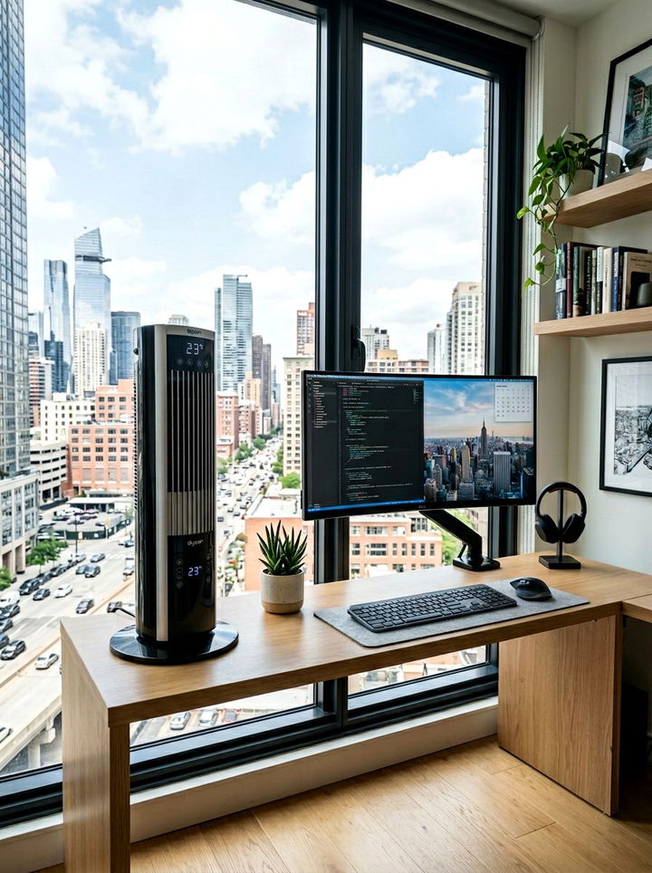 Tower Style Desk Fan - 30 bedroom desk fans