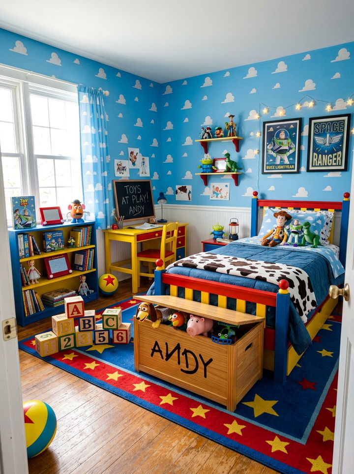 Toy Story Bedroom - 30 movie themed bedroom ideas