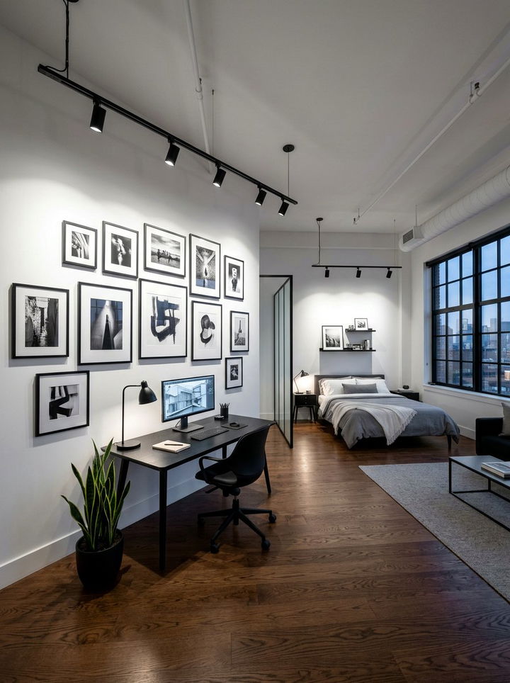 Track Lighting System - 30 bedroom lighting design