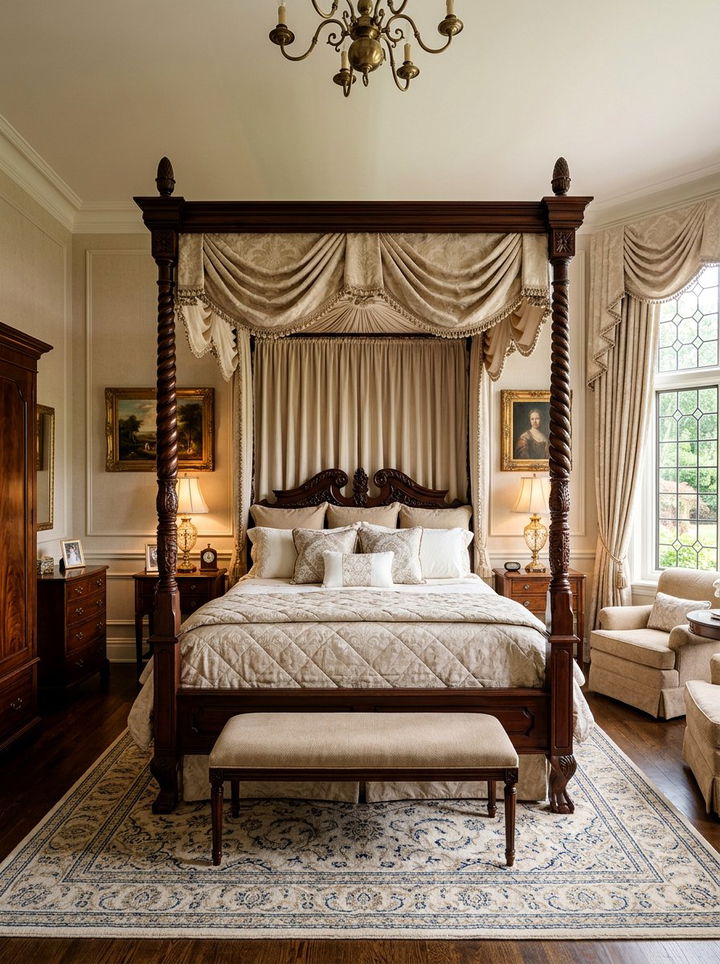 Traditional Beige Bedroom - 30 beige bedroom ideas