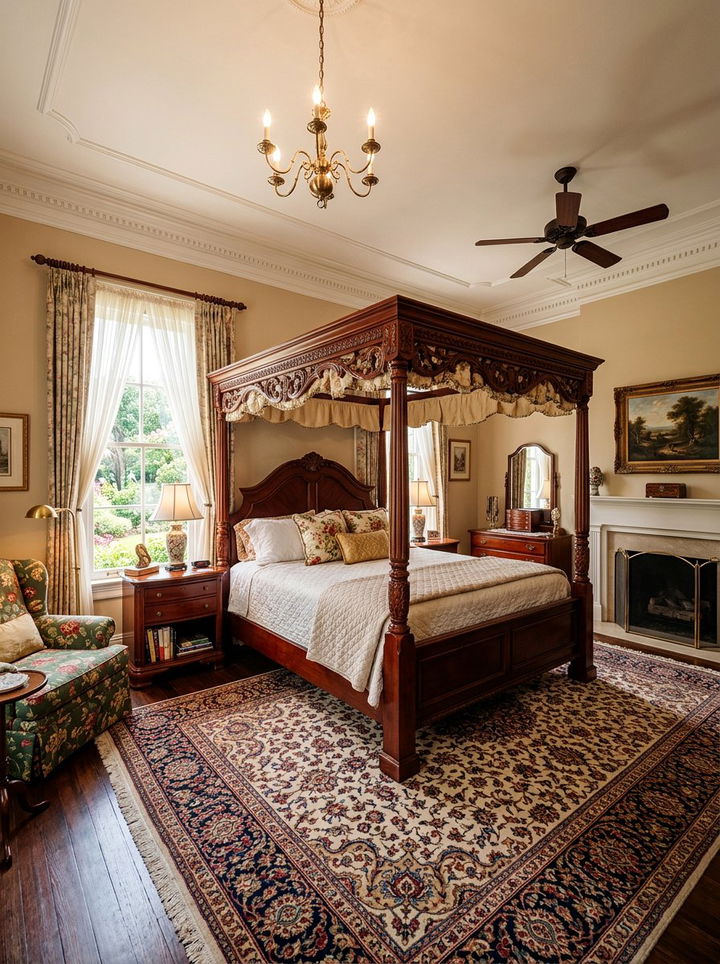 Traditional Brown Bedroom - 30 chocolate brown bedroom ideas