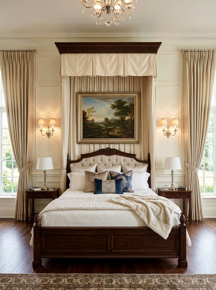 Traditional Double Arm Sconces - 30 bedroom sconce ideas