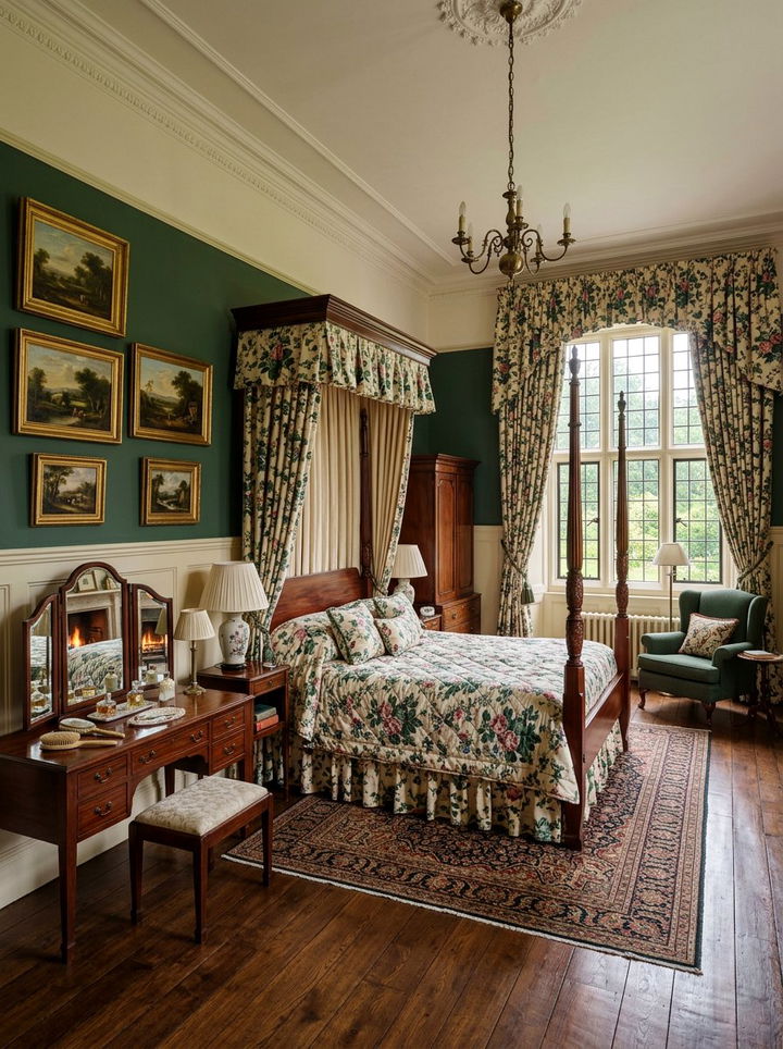 Traditional English Master Bedroom - 30 magazine bedroom ideas