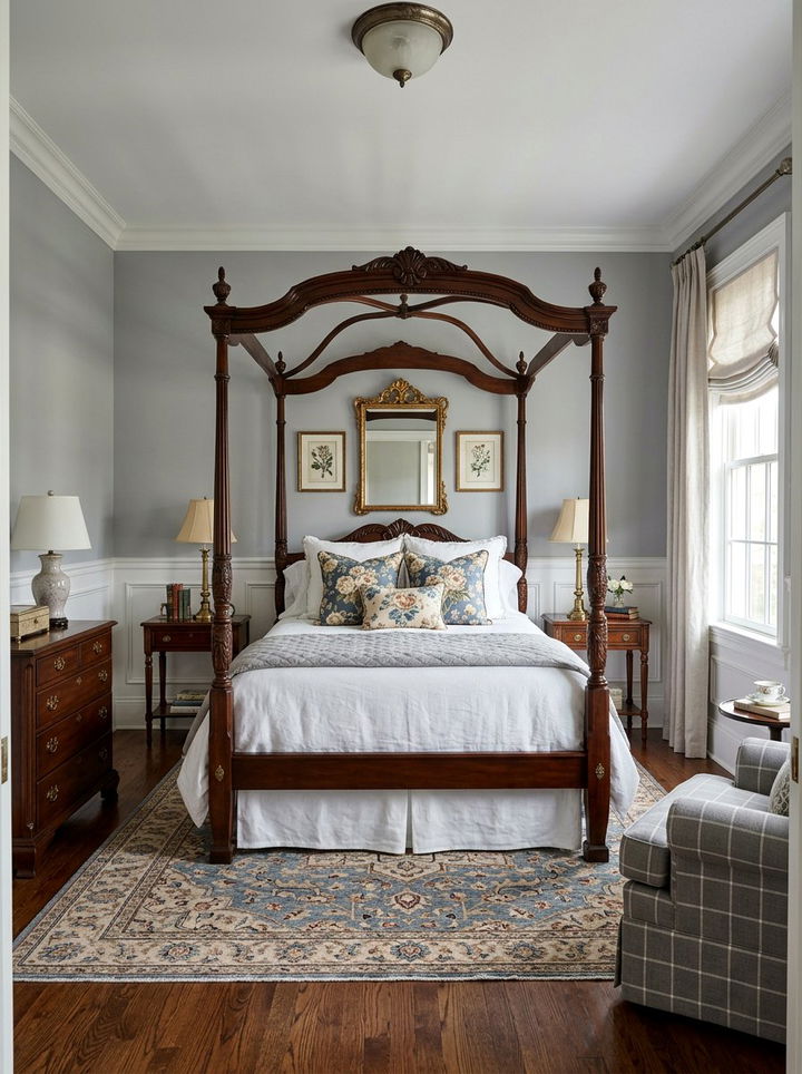 Traditional Gray Bedroom - 30 bedroom gray walls
