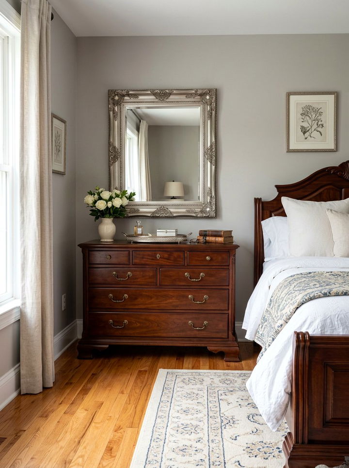 Traditional Mahogany Dresser - 30 bedroom mahogany furniture ideas