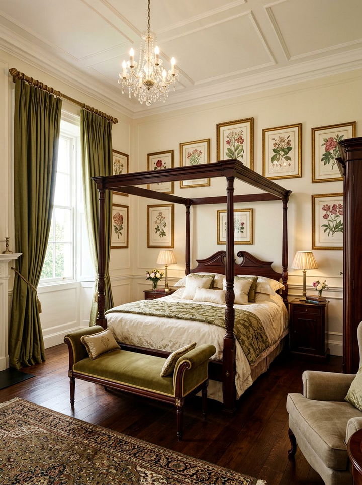 Traditional Olive Green Bedroom - 30 olive green bedroom ideas