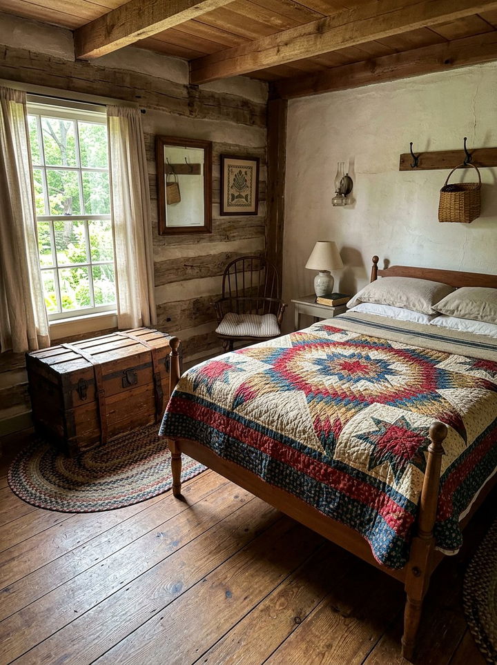 Traditional Star Quilt - 30 bedroom quilts