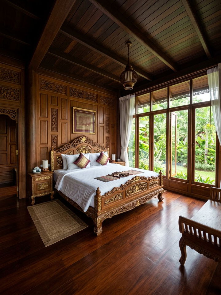 Traditional Thai Bedroom - 30 Thai bedroom ideas