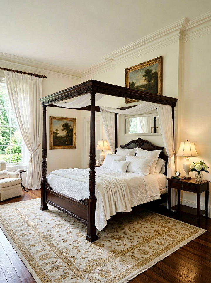 Traditional White Bedroom - 30 bright white bedroom ideas