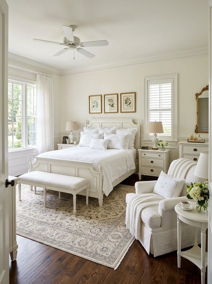 30 Elegant White Bedroom Design Ideas for a Modern Space