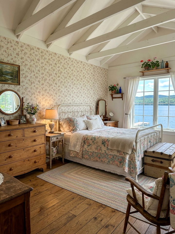 Traditional cottage bedroom - 30 lake house bedroom ideas