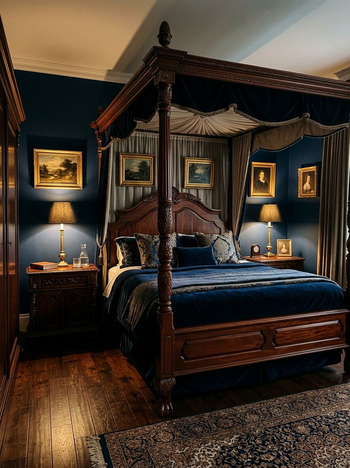 Traditional dark bedroom - 30 bedroom furniture settings